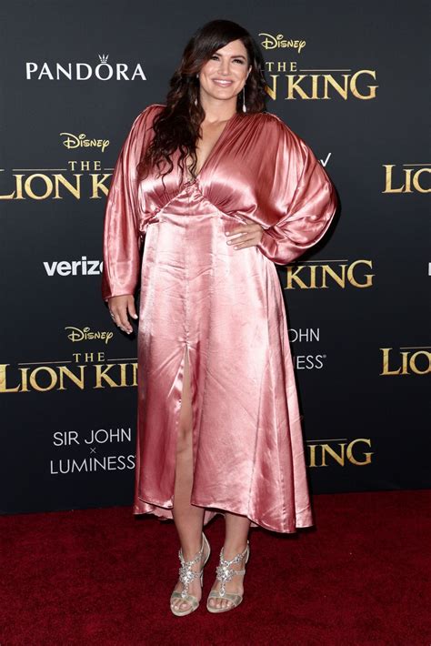 Gina Carano – “The Lion King” Premiere in Hollywood • CelebMafia