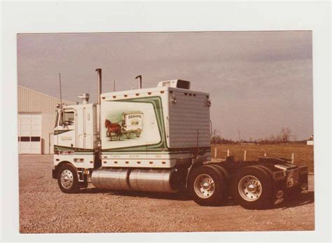 vintage peterbilt  semi truck