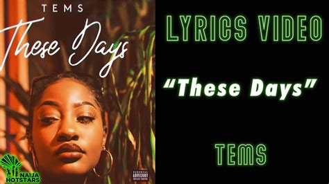 tems  days official lyric video