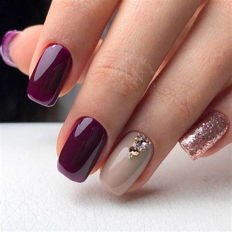 burgundy wine color nails - Super Size Account Photo Gallery