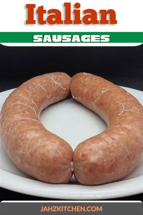 Homemade Italian Sausage - JAHZKITCHEN