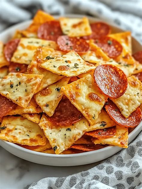 Irresistible 2 Ingredient Pizza Chips – Easy Low-Carb Snack