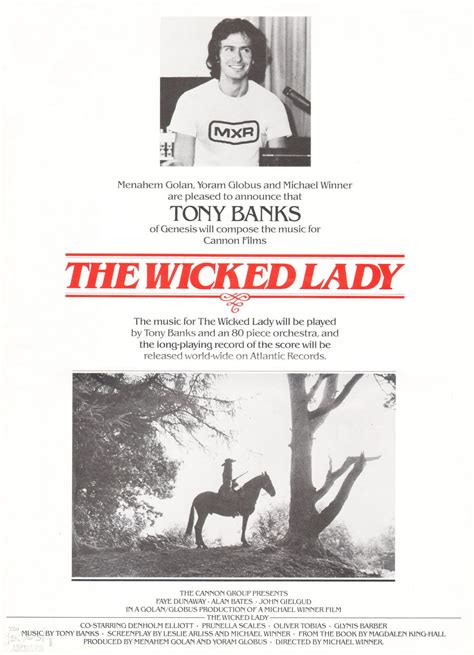 Announcement – Tony Banks – Wicked Lady – Screen International – 20th