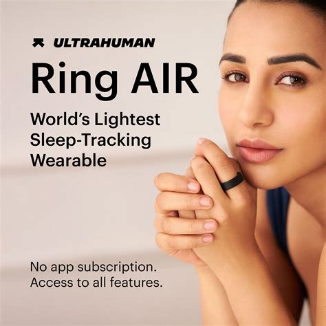 Buy Ultrahuman Ring Air Smart Ring with Activity Tracker (Size 12, 6