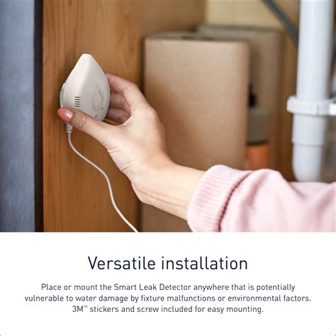 Moen Smart Water Leak Detector Indoor Smart Water Leak Detector (3-Pack