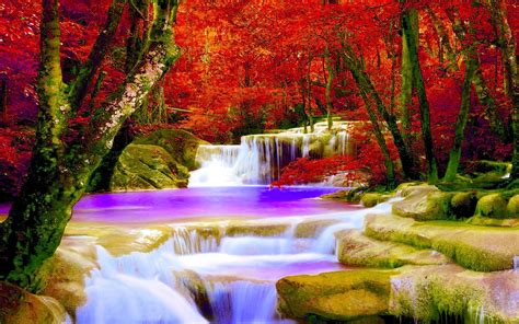 Fall Waterfall Wallpapers - Top Free Fall Waterfall Backgrounds ...