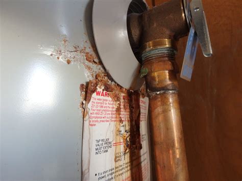 Water Heater Leaking Rust at Stephen Gallagher blog