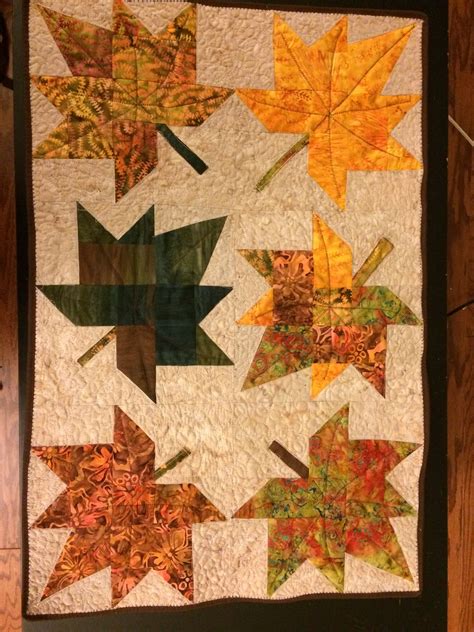 fall quilted wall hanging pattern