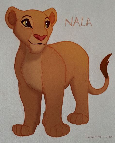 Nala sketch by Tayarinne on DeviantArt