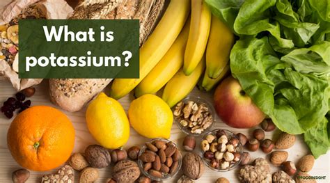 What is Potassium? – Food Insight