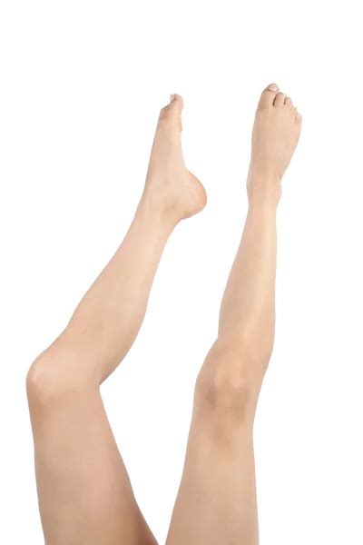 woman legs isolated  white background stock photo  strobos
