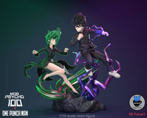 Tatsumaki vs Mob Psycho Figure