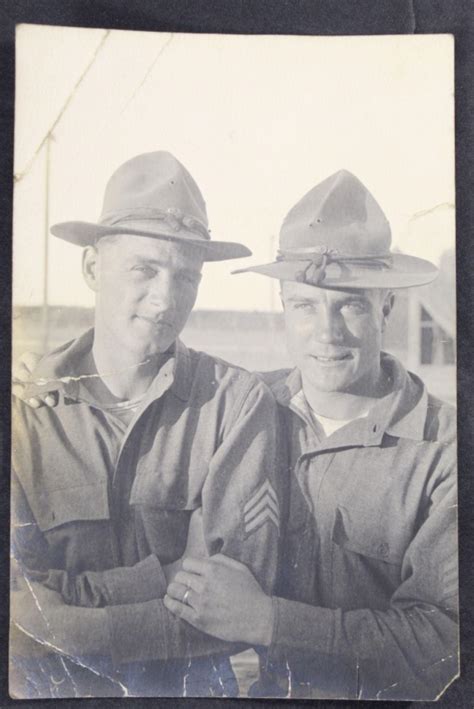 Sold Price: Vintage Photographs Shirtless & Military Men - Invalid date PDT