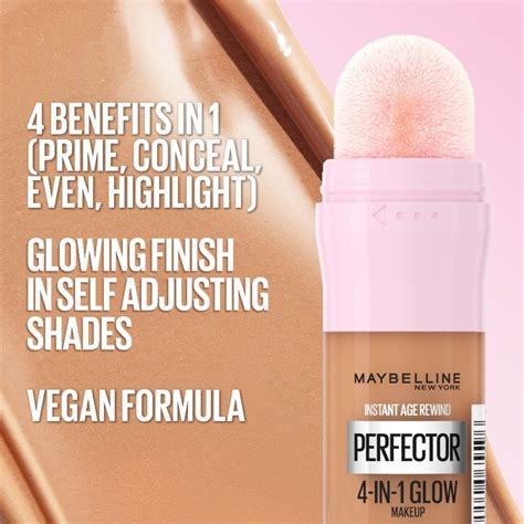 Maybelline New York Instant Perfector 4-in-1 Glow Makeup 20 ml - 00 ...