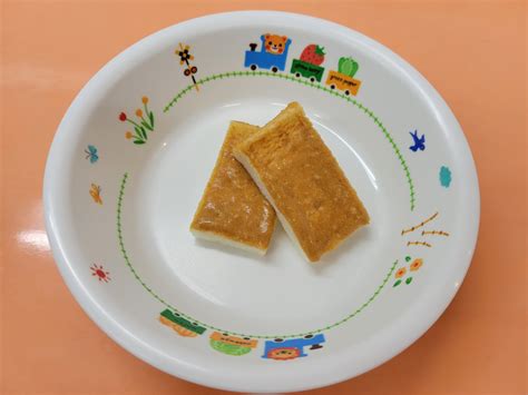 きな粉トースト | ぬくもりのおうち保育給食レシピ集