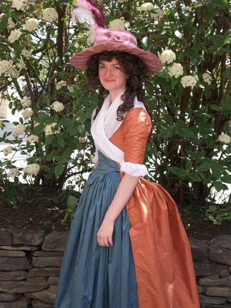 . 1770s chintz dress (2017) 1790s accessories (2016) 1770s cross barred ...