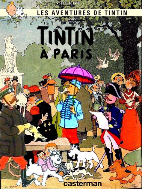 Les Aventures de Tintin - Album Imaginaire - Tintin à Paris | Tintin ...