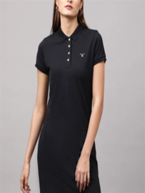 Buy GANT Black T Shirt Dress - Dresses for Women 18282284 | Myntra