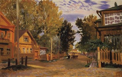 Staraya Russa, 1921 - Boris Kustodiev - WikiArt.org