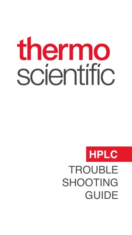 HPLC Troubleshooting Guide by Thermo Fisher Scientific