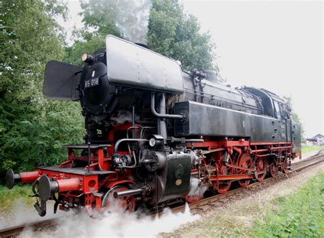 BR 65-018 fahrt vorbei im dampffest zuruck nach gestern 2008 ...