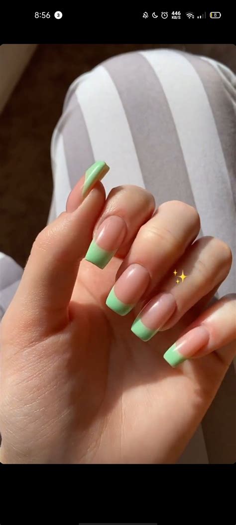 ⬜ @exeqwert nail, Дизайн Квадрат ⬜ | Сиреневые ногти, Лавандовые ногти ...