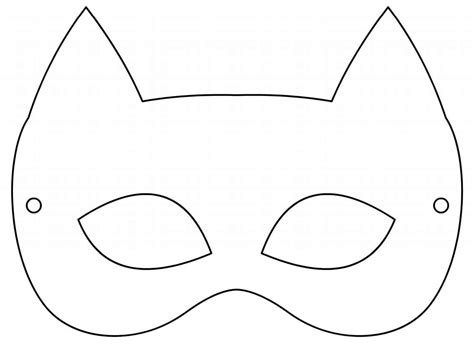 Molde De Mascara De Carnaval Para Educação Infantil