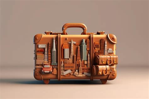 Premium Photo | Photo concept of travel and tourism attractions