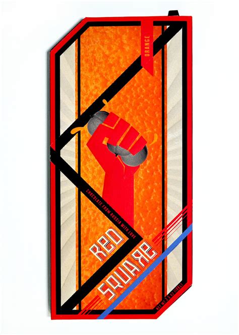 'Red Square' Russian Chocolate Packaging on Behance