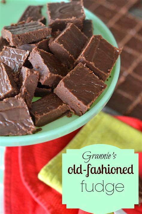 Grandma's Chocolate Fudge Recipe at Pamela Ida blog