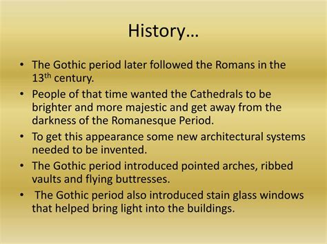 PPT - Gothic Architecture PowerPoint Presentation, free download - ID ...