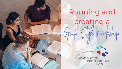 running  creating  group style workshop academy  professional image
