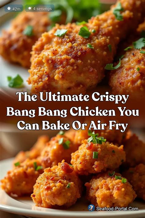 explosive crunch crispy bang bang chicken recipe air fryer