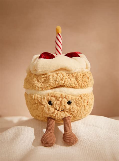 birthday cake plush toy jellycat toys stuffed animals kids simons