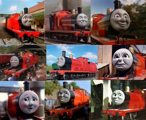 James the Red Engine by TheLostEngine on DeviantArt