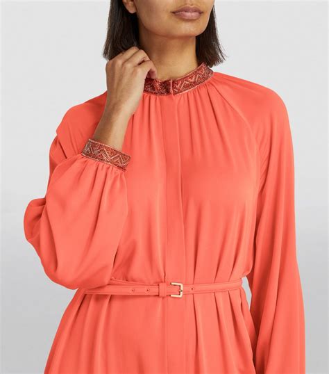 Womens Max Mara red Silk Maxi Dress | Harrods # {CountryCode}
