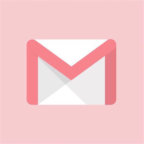 Pink gmail icon