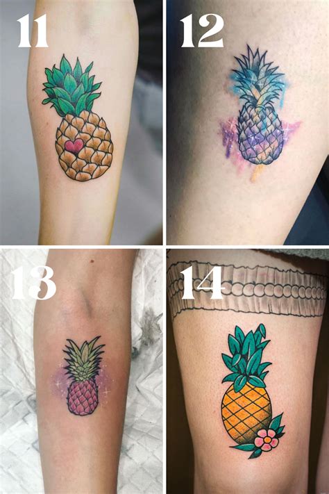 meaning of a pineapple tattoo 1