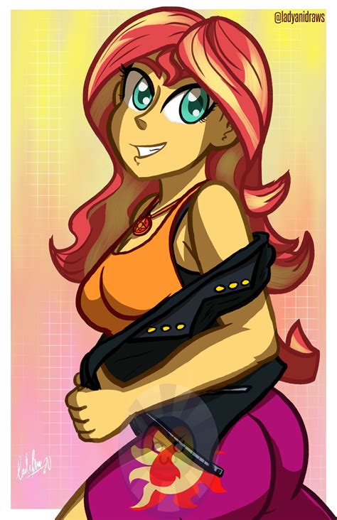 Sunset Shimmer (MLP: Equestria Girls) by LadyAniDraws on DeviantArt