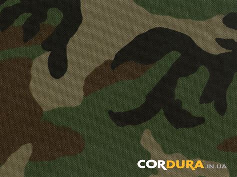 Cordura (Кордура) 1000D Woodland - купить ткань Cordura (Кордура) в Украине