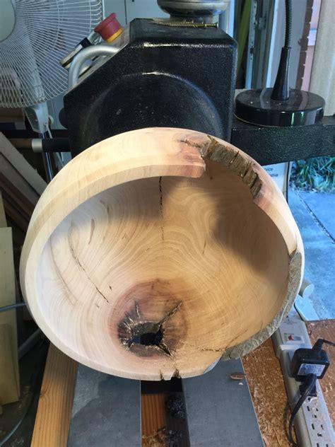 Texas Madrone and Turquoise "Bullet Hole" Bowl - Woodworking Project by