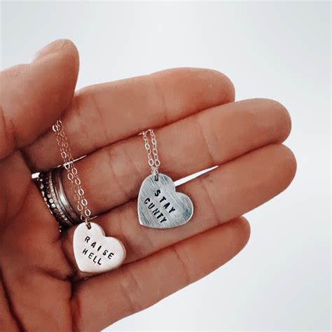 FUCK circle charm necklace | Lux + Luca