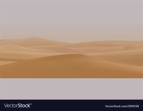 desert landscape royalty  vector image vectorstock