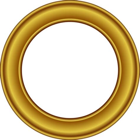 Gold circle clipart free image download