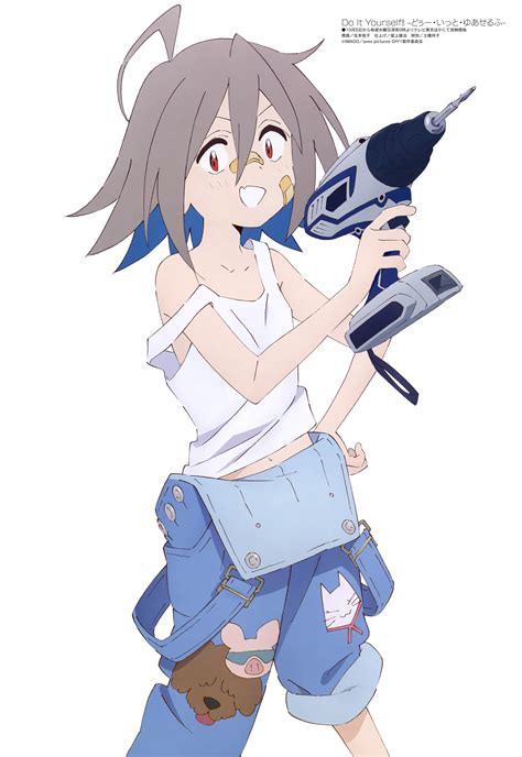 yua serufu (megami magazine and 1 more) drawn by sumimoto_etsuko | Danbooru