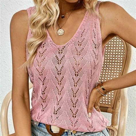 Розовый топ спицами. Схема – Paradosik Handmade - вязание для ...