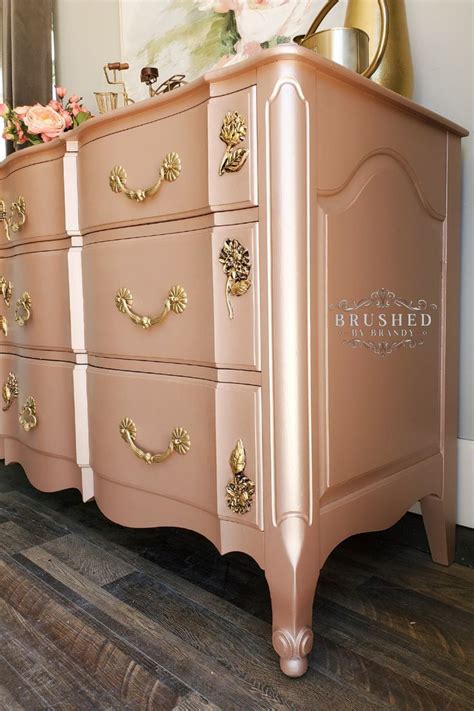 25 metallic painted furniture ideas – Artofit