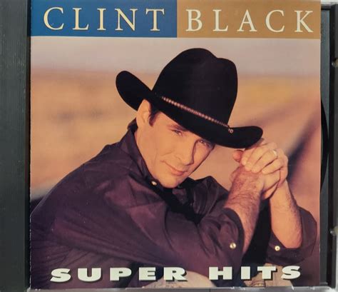 cd  vintage   clint black titled super hits etsy