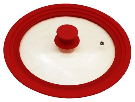 Крышка универсальная Vitrinor Spain Red 18/20/22см стеклянная с ...