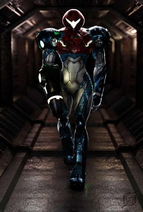 ArtStation - Samus Aran - Metroid Dread